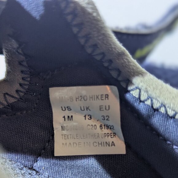 Big Kid's merrell Hydro H2O Hiker Sandal size 1 - Picture 5 of 7